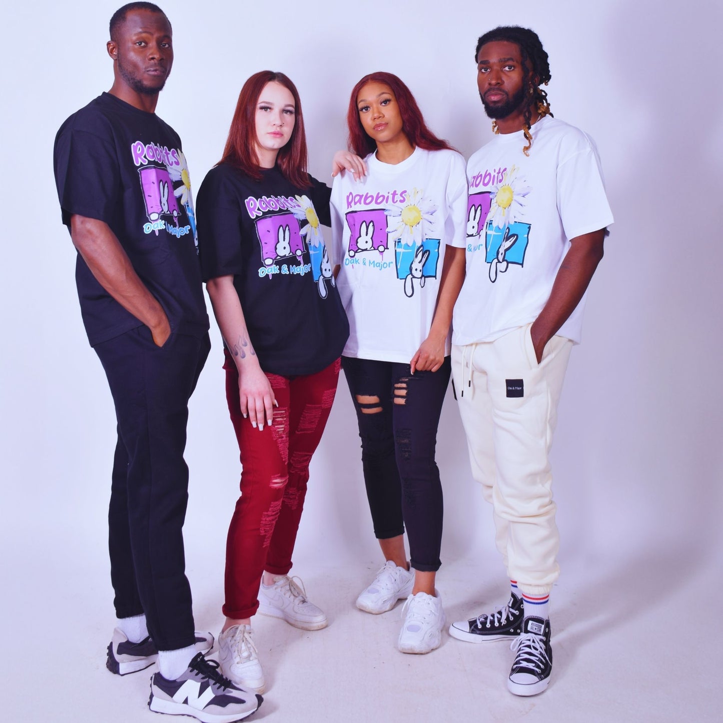 RABBIT GRAPHIC T-SHIRT