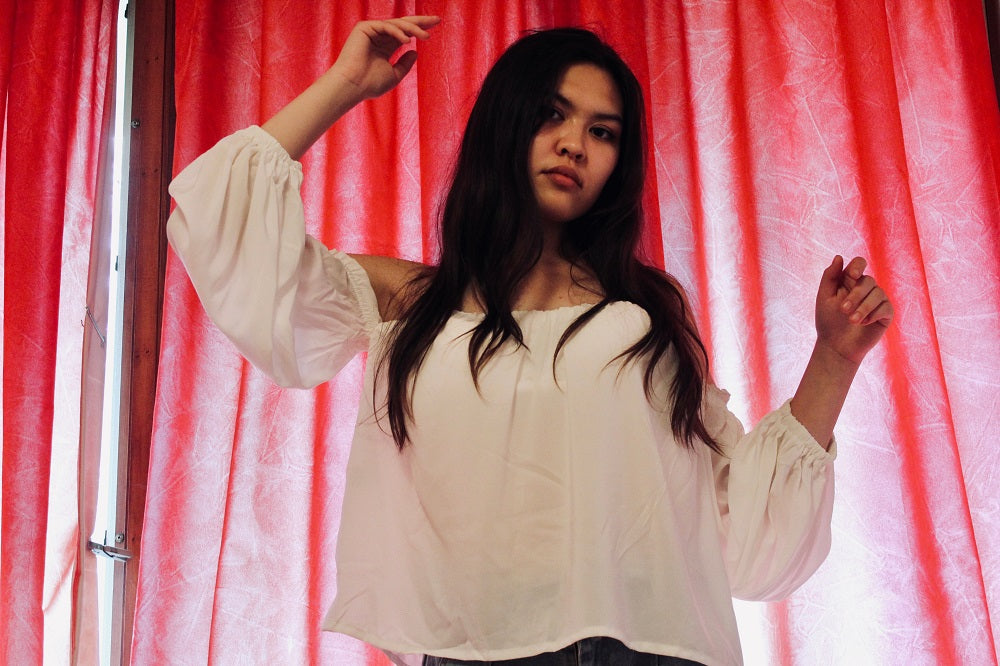 CHIFFON WOMEN BLOUSE - OAKANDMAJOR